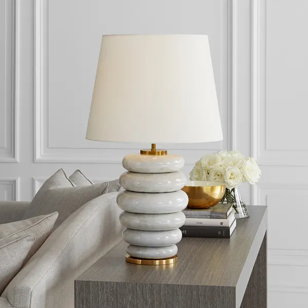 Aura Sculptural Ceramic Table Lamp